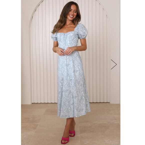 NWT• Hello Molly Midi Dress - Picture 3 of 12